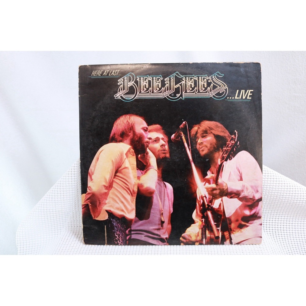 Bee Gees Here At Last Live 1977 RSO 2LP Vinyl Record Double Album RS-2-3901